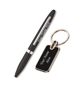 PERSONALISED PEN AND KEYCHAIN SET
